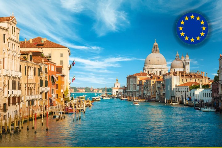 The Grand Canal in Venice, Italy — overseas jobs across the European Union