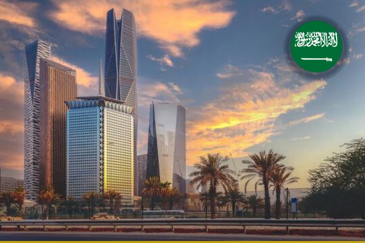 Riyadh skyline at sunset — overseas jobs in Saudi Arabia for Pakistani workers